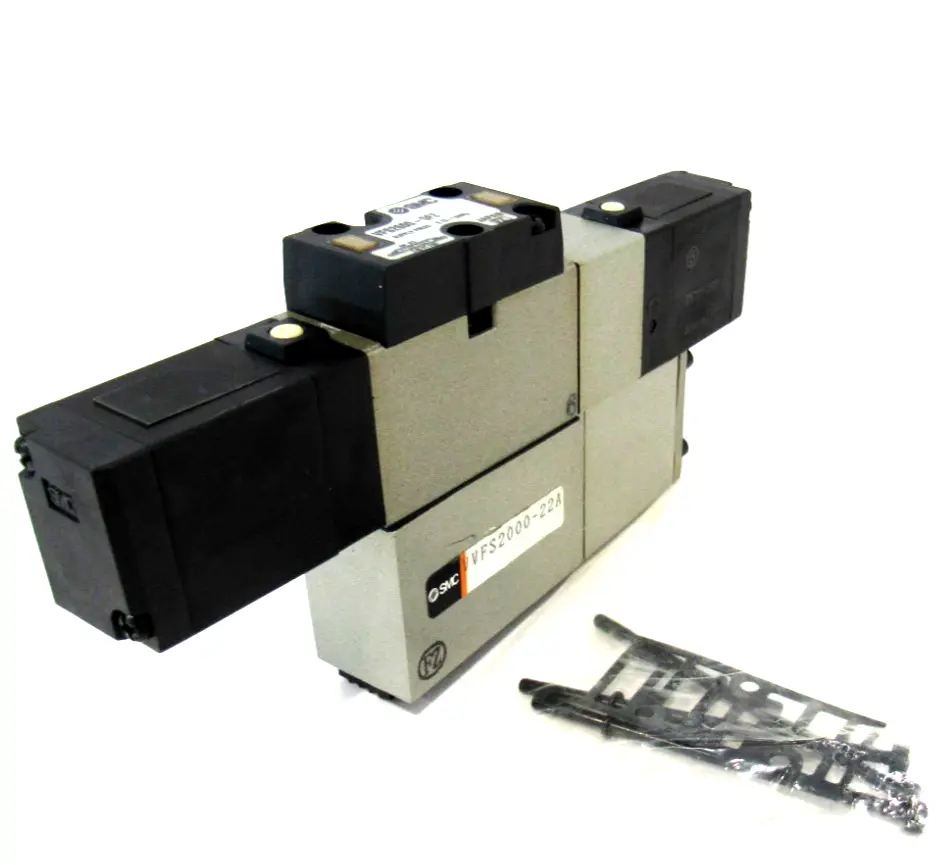 NEW SMC VFS2600-5FZ SOLENOID VALVE W/VVFS2000-22A VFS26005FZ