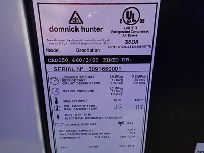 Used DOMNICK HUNTER CRD250 Miscellaneous MRO Ohio US | HGR 24 #1147881