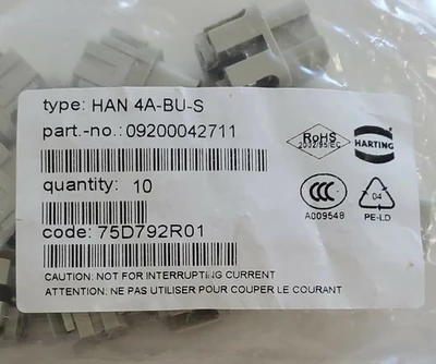 NEW HARTING HAN 4A-BU-S