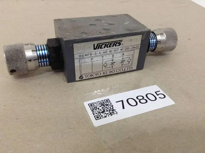 Used VICKERS DGMFN3XA2WB2W20JAS1 Valves/Fittings Michigan US | Ideal Machinery #599513