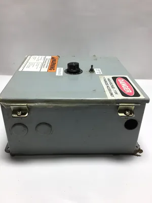 Hoffman Industrial Control Transformer Enclosure Type 12