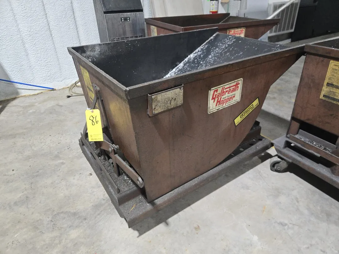 (1) Dump Hopper (Contents Excluded)
