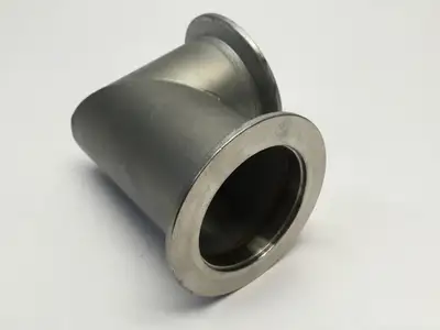 3” OD | Unbranded SS Elbow 90 Degree Vacuum Fitting Approx.  - Used
