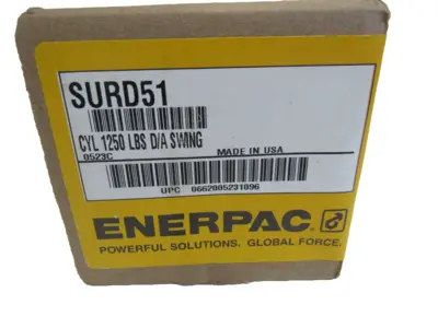 NEW SEALED ENERPAC SURD51 CYLINDER 1250 LBS D/A SWING