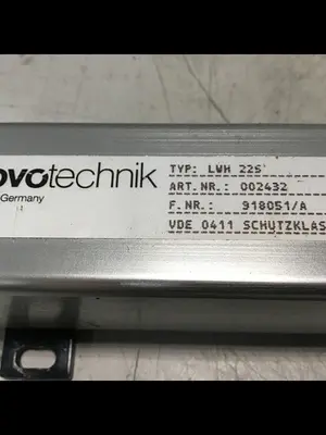 USED NOVOTECHNIK LWH225