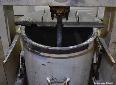 Used Attritor Mixer - 80 Gallon, 28.5” Dia x 29.5” Deep Vessel