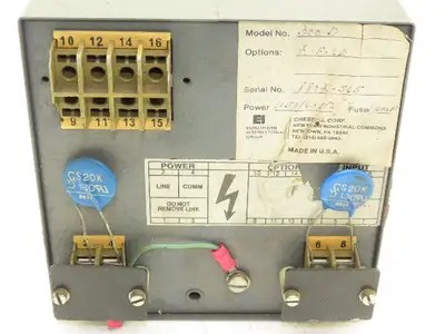 Marathon Monitors Eurotherm 300 D Chart Recorder 0-2 %C 120VAC