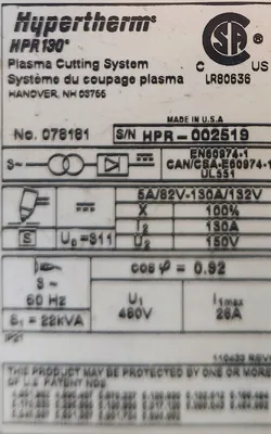 2008 HYPERTHERM EDGE PRO TI CNC & N/C Controls | Machinery Network (3)