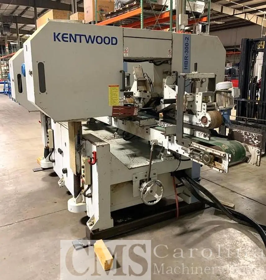 Used 2016 KENTWOOD HBR-300-2 DOUBLE HEAD RESAW Woodworking Horizontal Band Resaws PY | CAROLINA MACHINERY SALES #1231865