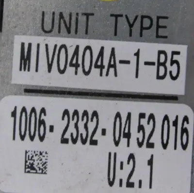 USED OKUMA MIV040A-1-B5 SERVO DRIVE MIV040A1B5