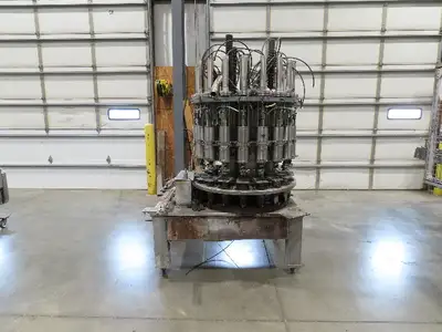 Kartridg Pak 18-Head Rotary Pneumatic Bottle Filling Machine