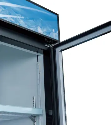 Elite 13 Cu. Ft. Commercial Glass Door Merchandiser Freezer – 1 Door