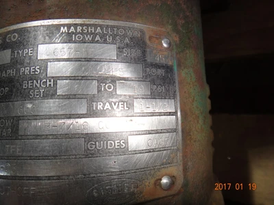 Fisher 3", Class 600, WCB, Control Valve