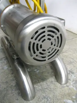 2-1/2" x 2" Fristam FPX732-140 Pump Baldor Super E 5 HP Motor w Disconnect Z54
