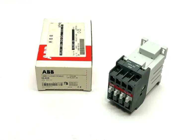 New | in-Stock ABB NLE22E-38 PLC Contactors Michigan US | Maverick Industrial Sales #1399990