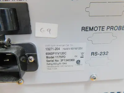 Used VWR 1175PD Miscellaneous Laboratory Equipment Texas US | Aucto #1453418