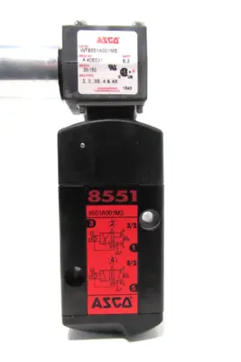 NEW ASCO 8551A001MS SOLENOID VALVE 8551