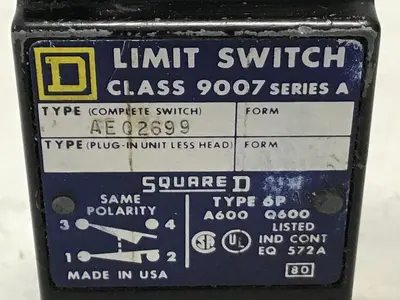 USED SQUARE D 9007-AEQ2699