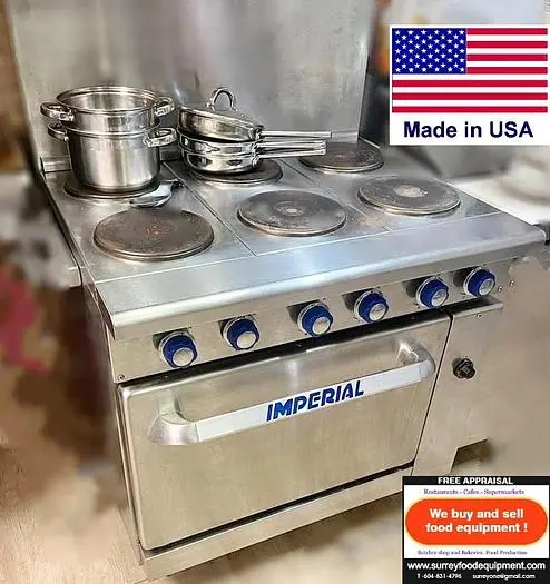 Used IMPERIAL _UNKNOWN_ Electric Cooking Equipment British Columbia CA | Surrey Food Equipment #432514