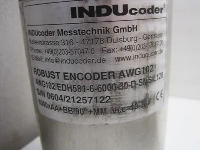 INDUCODER AWG102/EDH581-6-6000-30-D-SMS/L120 ENCODER