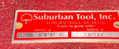 Lot of 2 Pcs Pair Suburban Tool PAW 121212 G Angle Block 12" x 12" x 12" Milled
