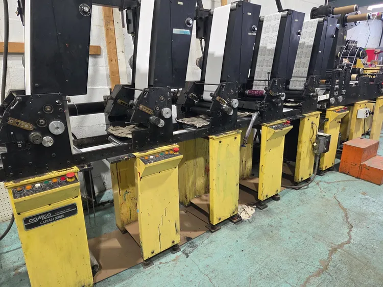 Used 1990 COMCO CAPTAIN Flexo Printing Presses US | Styers Equipment Company #1078084