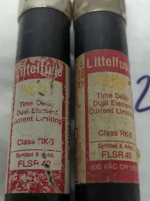 USED LITTELFUSE FLSR40