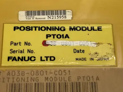 Used FANUC A03B-0801-C051 Misc Electrical & Power Parts Ohio US | Surplus Asset Holdings #1244052