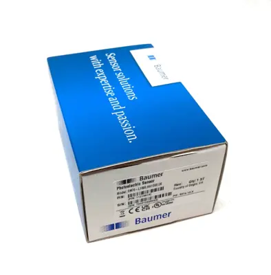 NEW BAUMER HIGH PERFORMANCE DISTANCE SENSOR, ADJUSTABLE REF. DISTANCE
