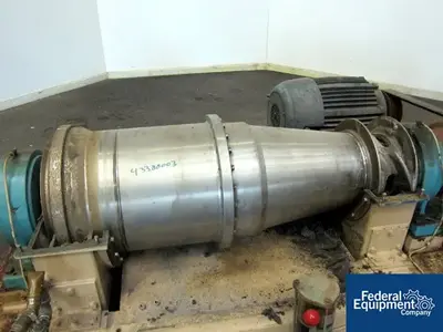 USED Dorr-Oliver Dorr-Oliver 16L Decanter Centrifuge, 316 S/S