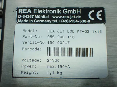 NEW REA ELEKTRONIK REA JET D0D KTG2