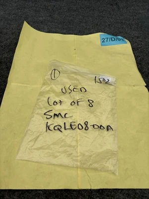 Used SMC KQ2LE08-00A Parts (Hydraulics and Pneumatics) California US | Davliegogo LLC #1707778
