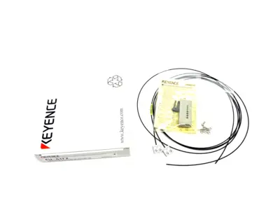 USED KEYENCE TRANSMISSIVE FIBER OPTIC UNIT THRU-BEAM TYPE