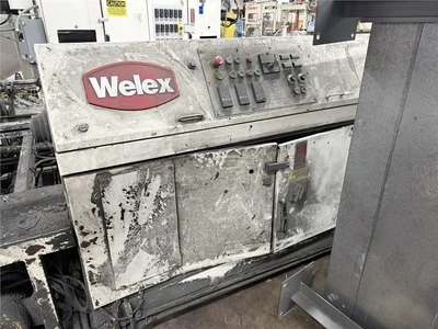 60" Wide Welex Sheet Stack, 12" Top Roll, 24" Middle And Bottom Roll