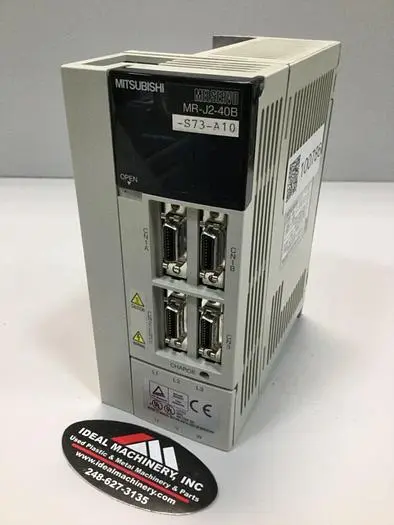 Used MITSUBISHI MR-J2-40B-S73-A10 Servo Drives | Ideal Machinery #663747