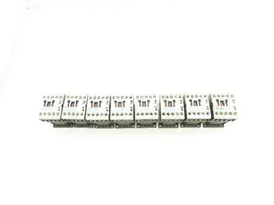 Siemens 3RT1016-1BB41 Contactor 24VDC Coil 9A 400VAC 4kW 3Pole Lot Of 8