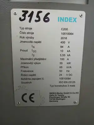 2016 INDEX C200 CNC Lathes | Graff-Pinkert (8)