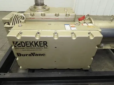 Dekker RVL300-HH DuraVane Lubricated Rotary Vane Vacuum Pump 15Hp 300ACFM