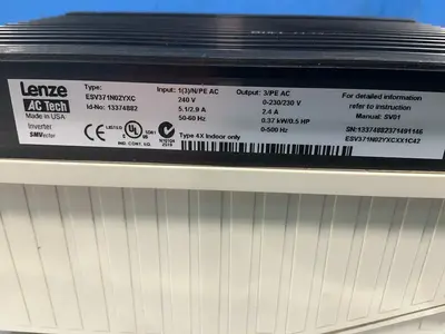 Used 2011 LENZE ESV371N02YXC Variable Speed Drives Ohio US | HGR 24 #1325955