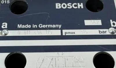 NEW BOSCH 0-811-404-119 DOUBLE SOLENOID VALVE 24VDC COILS 0811404119