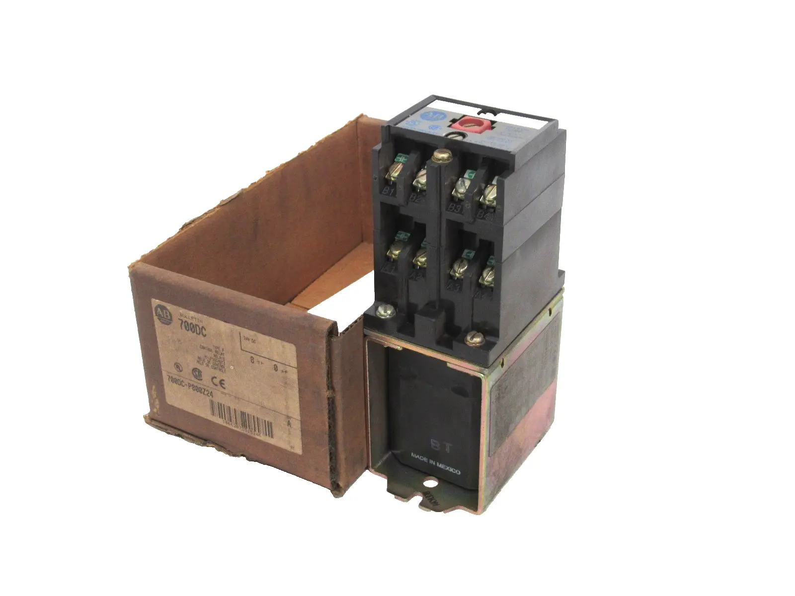 ALLEN BRADLEY 700DC-P800Z24 RELAY SER.A NEW SURPLUS 700DCP800Z24