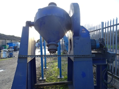 250L M/S Gardam Double Cone Mixer