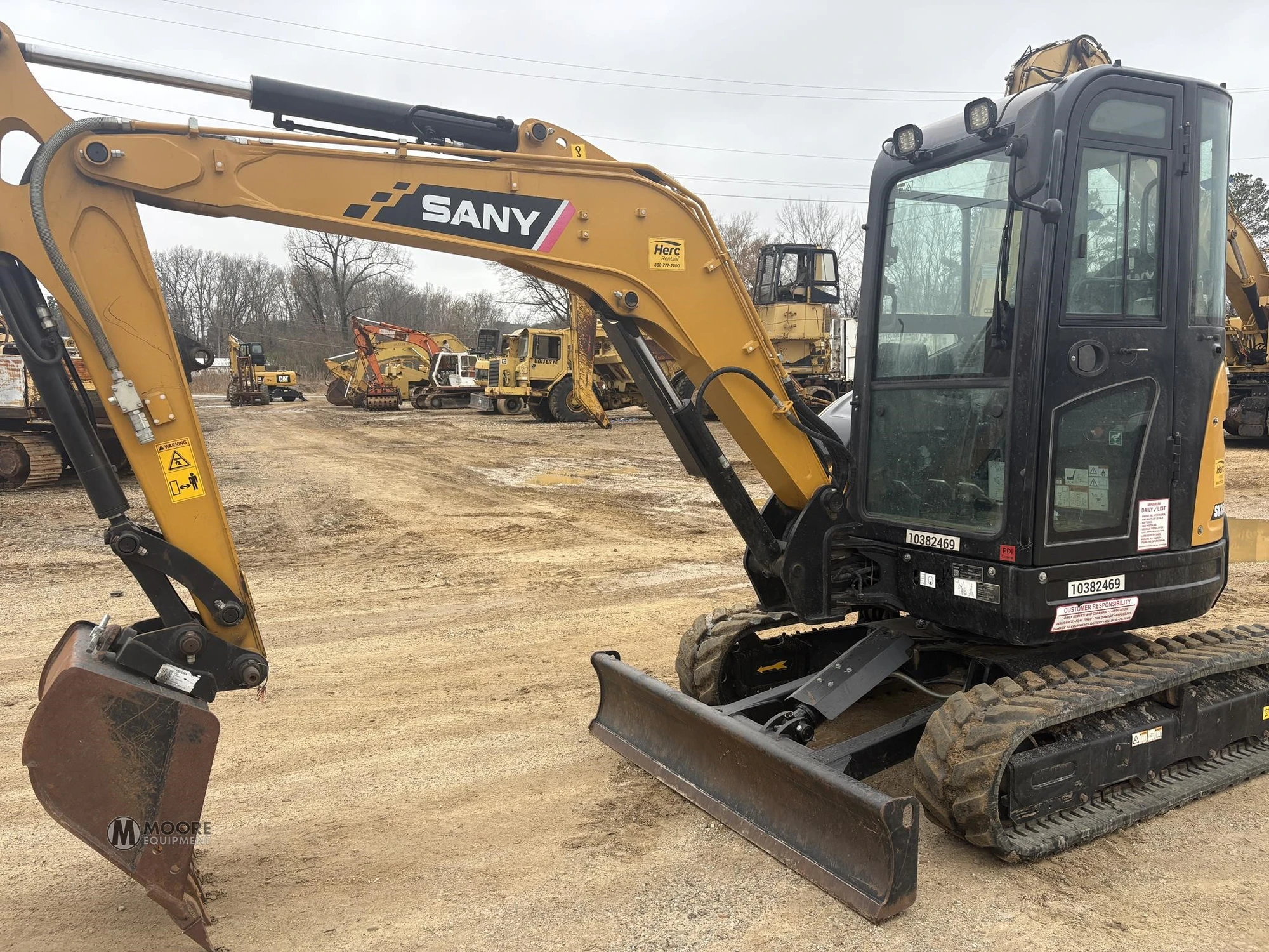 Used 2022 SANY SY35U Crawler Excavators - Mini Tennessee US | Moore Equipment #1517312