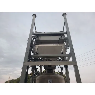 Used 2.5 Ton Dynamic Air BulkBuster Bulk Bag Unloader w/ Dense Phase Transporter