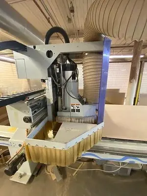 WEEKE PROFILINE BHP-007/480, 3-AXIS, 4' x 8' TABLE CNC ROUTER
