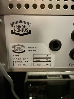 Bruker Enraf Nonius 1590.901 & 1590.830 XRD Cabinet