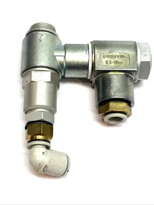 USED FESTO ONE WAY FLOW CONTROL VALVE 4MM 6MM PUSH-IN .3-10BAR 575444