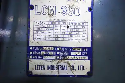 USED LETEN LCM 360