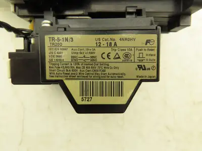Fuji Electric SC-4-0/G Contactor 24Vdc Coil, Surge Suppressor & Thermal Overload