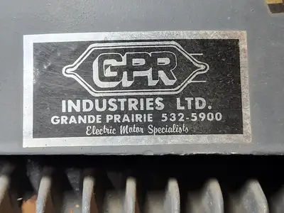 50 hp, 575 volts, 3560 rpm, 326TD, Electric Motor
